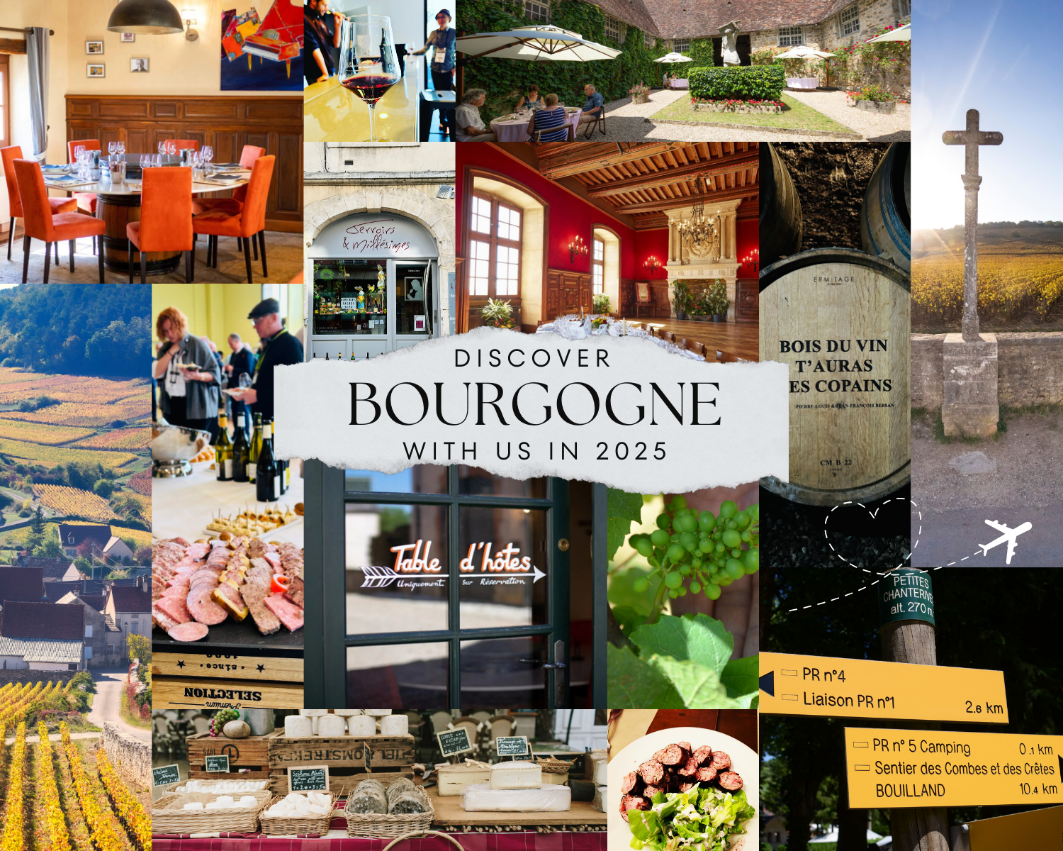 Discover Bourgogne with us in 2025