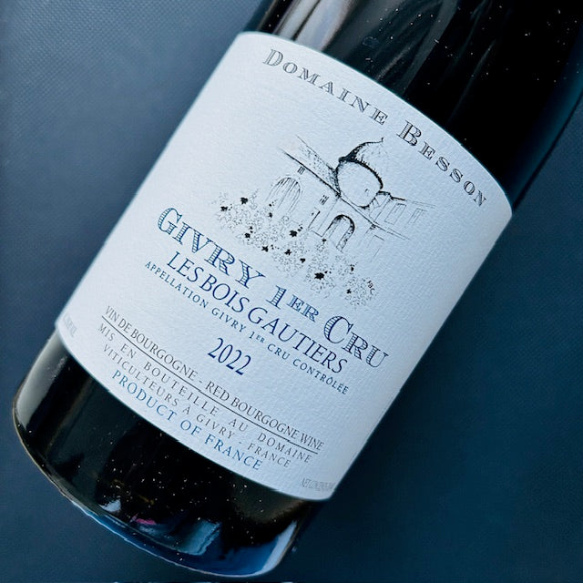 Givry 1er Cru Les Bois Gautiers 2022 Domaine Besson 捷菲一級園紅酒「歌廸亞樹林」