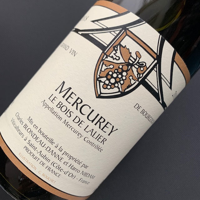 Mercurey Le Bois de Lalier 2021 Domaine Blondeau-Danne美居希村紅酒略地「娜莉亞樹林」