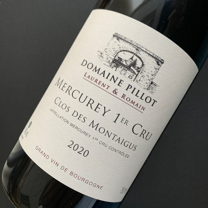 Mercurey 1er Cru Clos des Montaigus 2020 Domaine Pillot Laurent & Romain 美居希一級園「蒙狄古園」紅酒